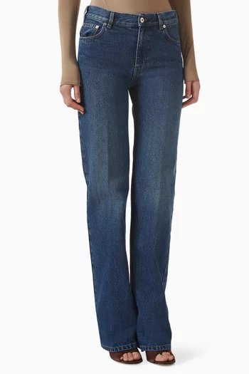 Straight-fit Jeans in Denim