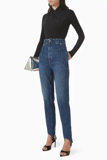 Cigarette Jeans in Denim