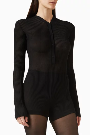 Knit Bodyshort in Organic Cotton