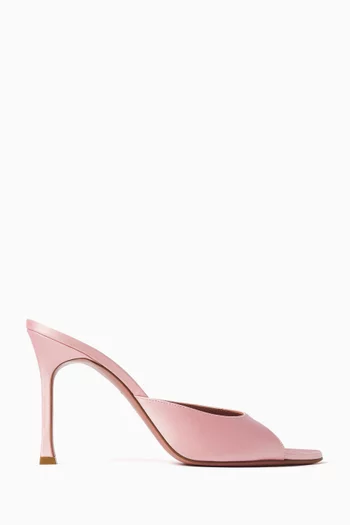 Alexa 95 Slipper Mules in Satin