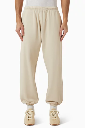 بنطال رياضي صوف بلون باهت