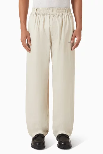 Text Logo Pants in Ripstop
