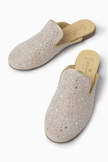 Rhinestone-embellished Sandals