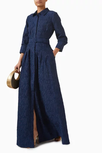 فستان سهرة كورتني بحزام