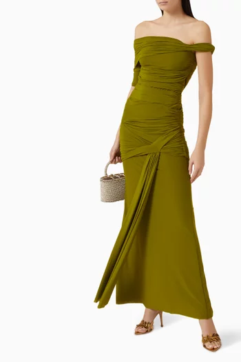 Alba Off-shoulder Dress