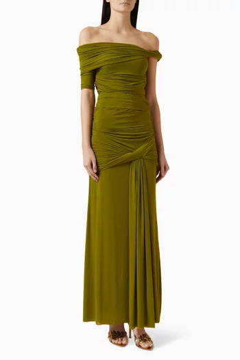 Alba Off-shoulder Dress