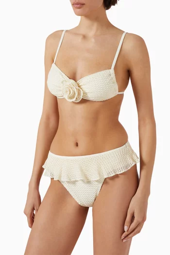 قطعة بيكيني علوية ديفين روزا