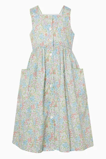 Stripy Printed Dress