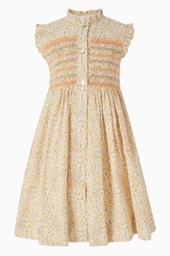 Hydrangea Printed Dress