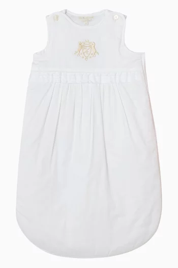 Crest Sleep Nest in Cotton Satin