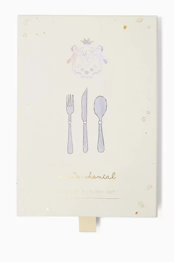 My First Cutlery Set in Stainless Steel