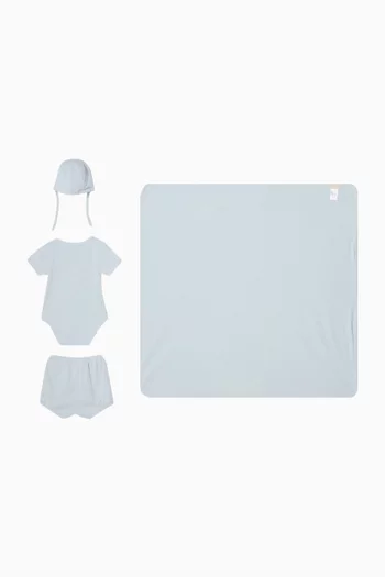 Andi Angel Wing Pointelle Gift Set in Cotton