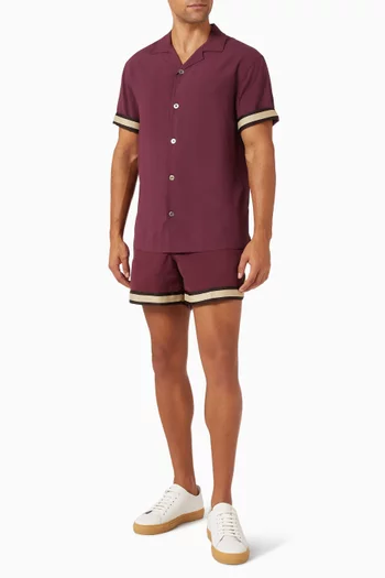 شورت سباحة بالر نايلون معاد تدويره