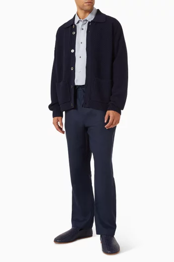 جاكيت كاسينتينو نسيج كروشيه