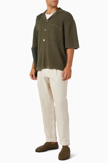 قميص إل جونكو قماش منسوج