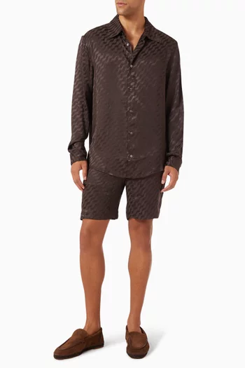 قميص تيديلو جاكار فيسكوز