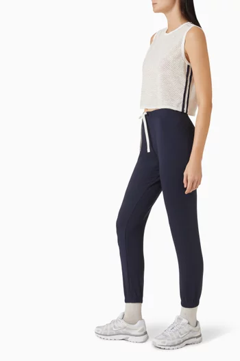 Logan Stripe Tank Top in Mesh