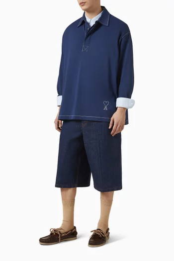 تي شيرت بولو آمي دي كور قطن