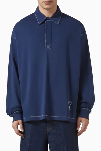 تي شيرت بولو آمي دي كور قطن