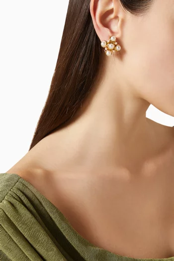 أقراط رينيسنس ريفايفال بمشبك فينتج