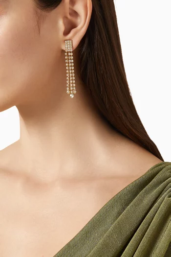 أقراط متدلية بمشبك من الألفينات