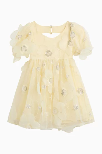 Jamie Flower-print Mini Dress