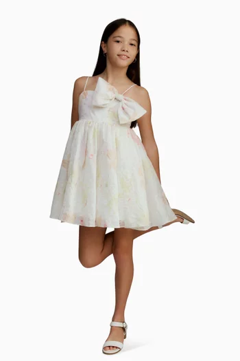 Anais Bow Mini Dress