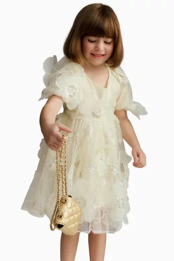 فستان جيمي قصير برقع زهور