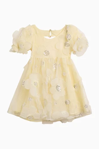 فستان جيمي قصير برقع زهور