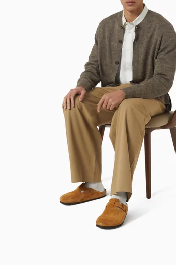 Boston Soft Footbed in Suede Leather