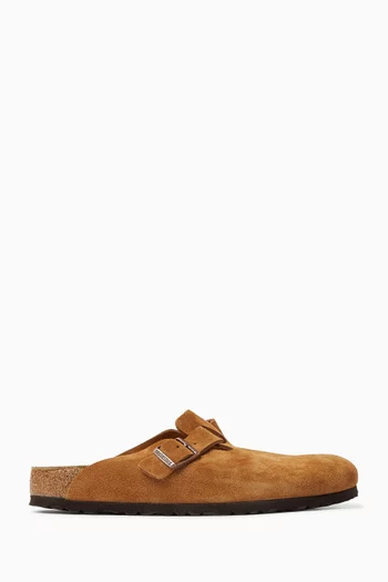 Boston Soft Footbed in Suede Leather