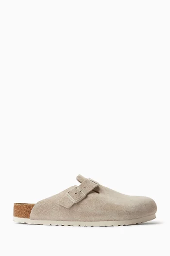 Boston Soft Footbed in Suede Leather