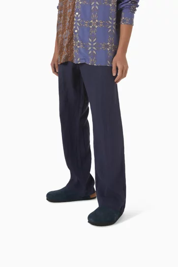 Tokio II Slingback Clogs in Suede