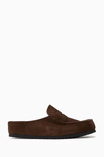 Naples Wrapped Clogs in Suede