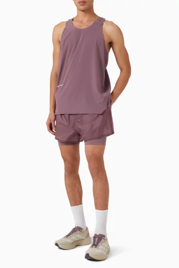 H.Koumori Running 2-in-1 Shorts