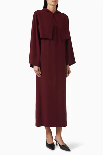 Zendaya Dress & Cape Set