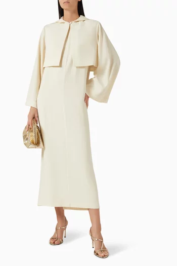 Zendaya Dress & Cape Set