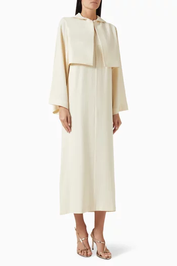 Zendaya Dress & Cape Set