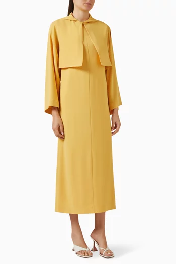 Zendaya Dress & Cape Set