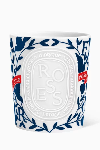 شمعة روزيس بإصدار محدود ليوم الحب، 600 غرام