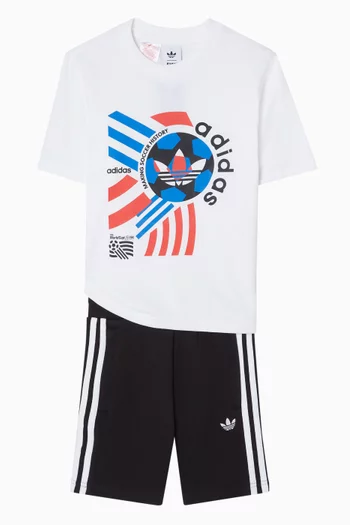 Logo Shorts in Cotton