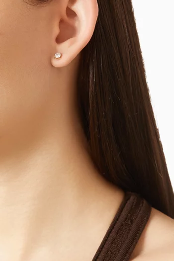 أقراط كوزموس ذهب أصفر عيار 18