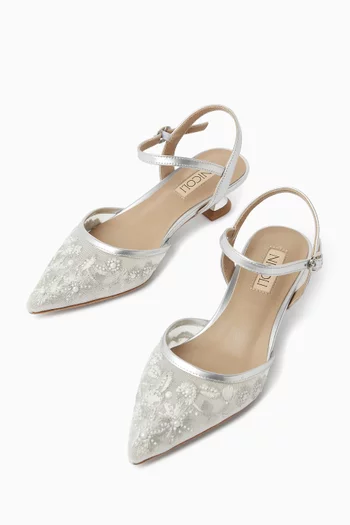 Ezio Crystal-embellished Sandals