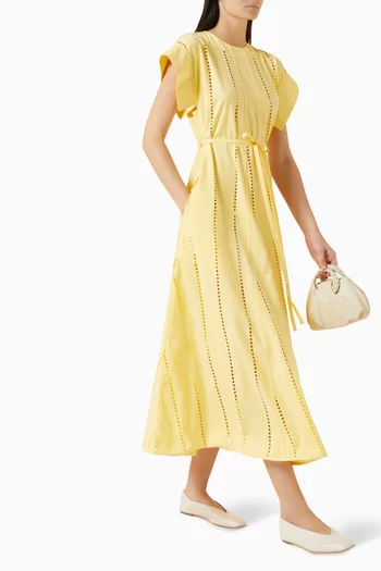 فستان شيل بحزام