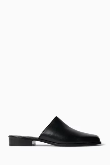 Barlow Mules in Calf Leather