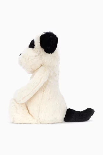 Original Medium Bashful Black & Cream Puppy