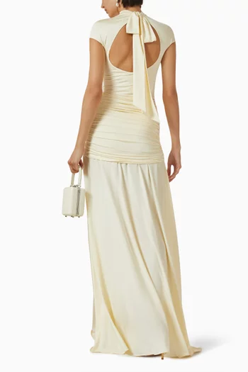 Draped Dress in Jersey