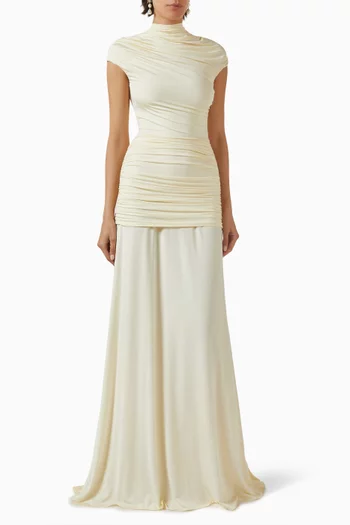 Draped Dress in Jersey