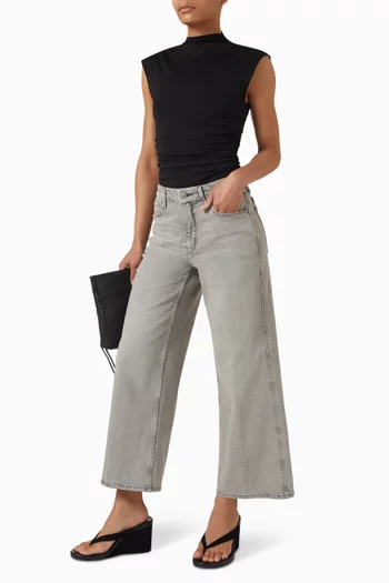 Good Skate Cropped Jeans in Denim