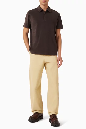 تي شيرت بولو جوليان قطن تيري عضوي